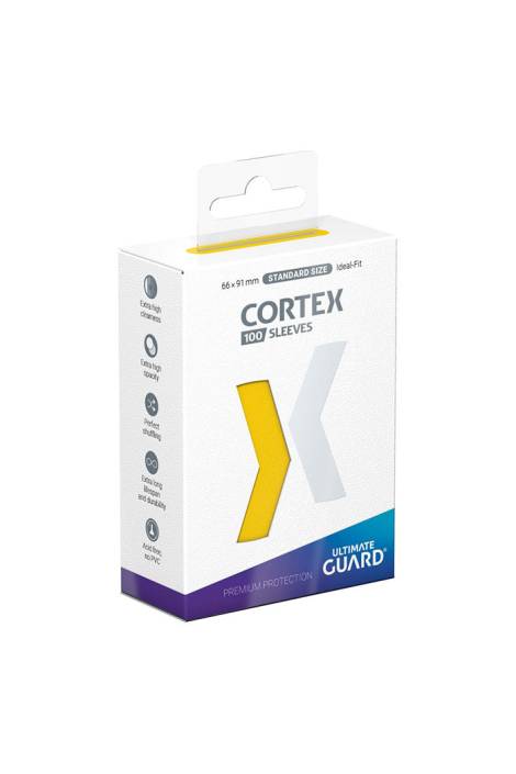 Ultimate Guard Cortex Sleeves Matte Standard Size (100) - Yellow