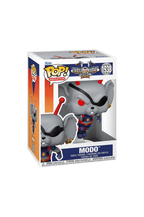 PREORDINE Biker Mice from Mars POP! Animation 1938 Vinyl Figure Modo 9 cm
