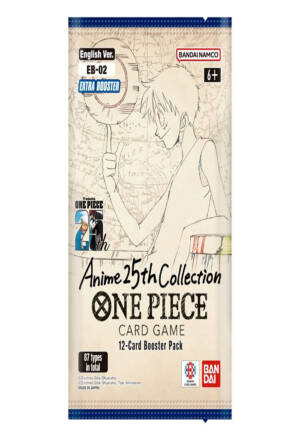 One Piece Card Game EB-02 Extra Booster Anime 25th Collection - Play Booster Pack [ENG]