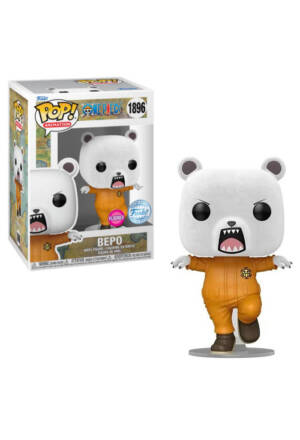One Piece POP! Animation 1896 Vinyl Figure Bepo 9 cm - Flocked Special edition