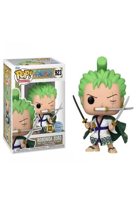 One Piece POP! Animation 923 Vinyl Figure Roronoa Zoro 9 cm - Special edition Glows in the dark
