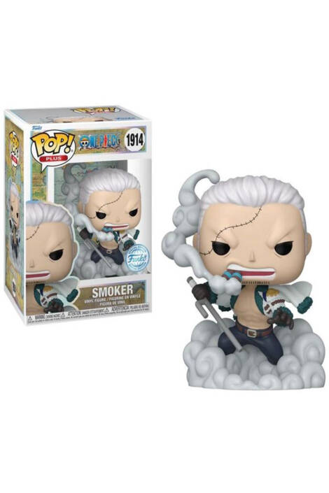 One Piece POP! Plus 1914 Vinyl Figure Smoker 9 cm - Special edition