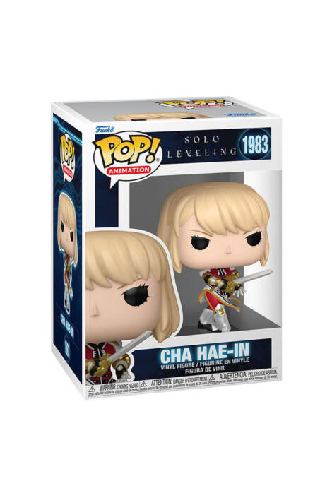 PREORDINE Solo Leveling POP! Animation 1983 Vinyl Figure Cha Hae-In 9 cm