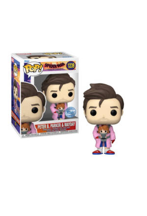 Spider-man: Across the Spider-verse POP! 1239 Vinyl Figure Peter B. Parker & Mayday 9 cm - Special edition