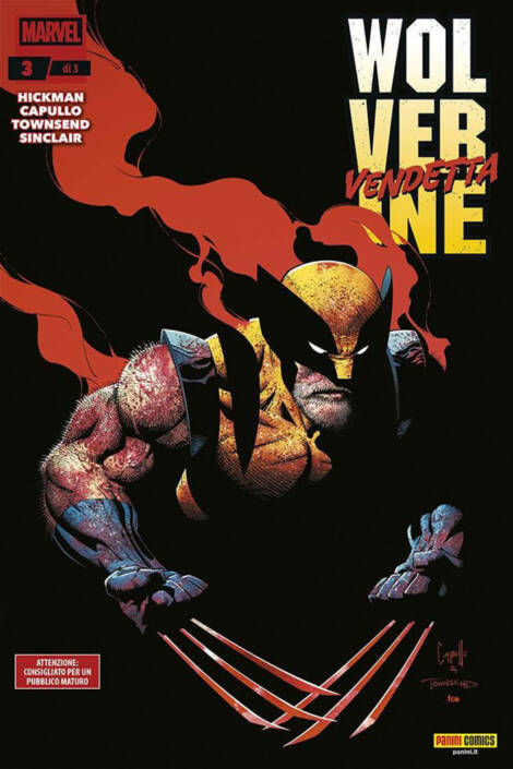 Wolverine: Vendetta #3 - Edizione red band