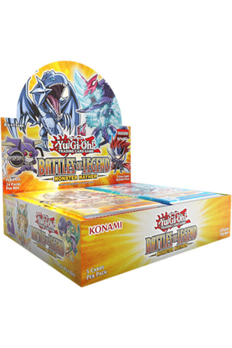 PREORDINE Yu-Gi-Oh! Trading card game: Battle of legends Monster Mayhem - Play Booster Display (24) [ENG]