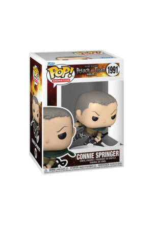 PREORDINE Attack on Titan: Final season POP! Animation 1991 Vinyl Figure Connie Springer 9 cm