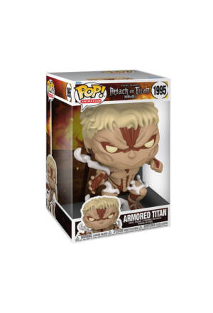PREORDINE Attack on Titan: Final season Super Sized Jumbo POP! Animation 1995 Vinyl Figure Armored Titan 25 cm