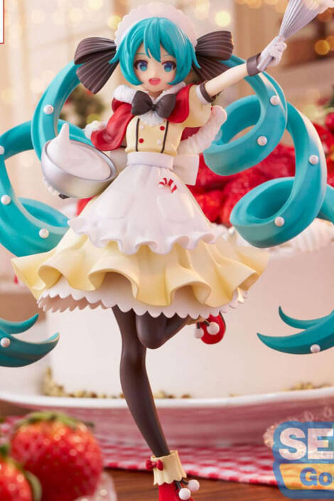 PREORDER- Character Vocal Series 01: Hatsune Miku Luminasta PVC Statue Hatsune Miku Christmas 2025 20 cm Sega