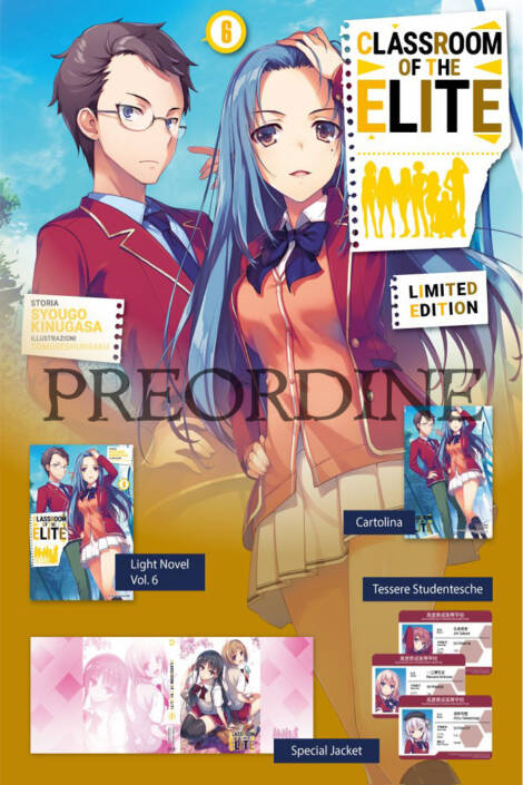 PREORDINE Classroom of the elite 6 - Limited edition