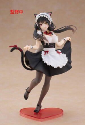 PREORDER- Date A Live V PVC Statue Kurumi Tokisaki Cat Ear Maid Ver. Coreful 18 cm Taito