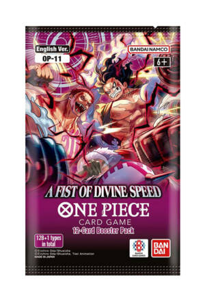 One Piece Card Game OP-11 A fist of divine speed - Play Booster Pack [ENG]