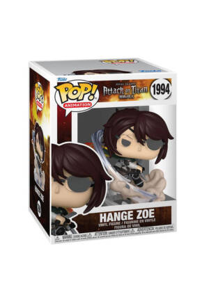 PREORDINE Attack on Titan: Final season POP! Animation 1994 Vinyl Figure Hange Zoe 9 cm