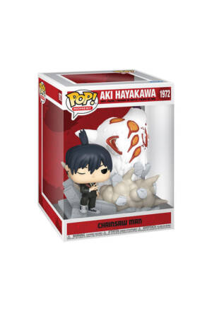 PREORDINE Chainsaw Man POP! Moment 1972 Vinyl Figure Aki Hayakawa 9 cm