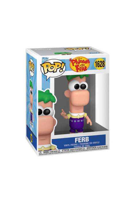 PREORDINE Phineas and Ferb POP! 1628 Vinyl Figure Ferb 9 cm