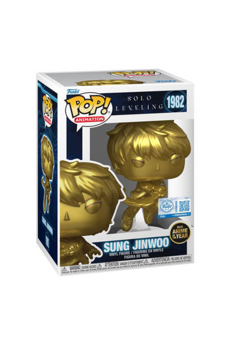 PREORDINE Solo Leveling POP! Animation 1982 Vinyl Figure Sung Jinwoo 10 cm - Exclusive Edition