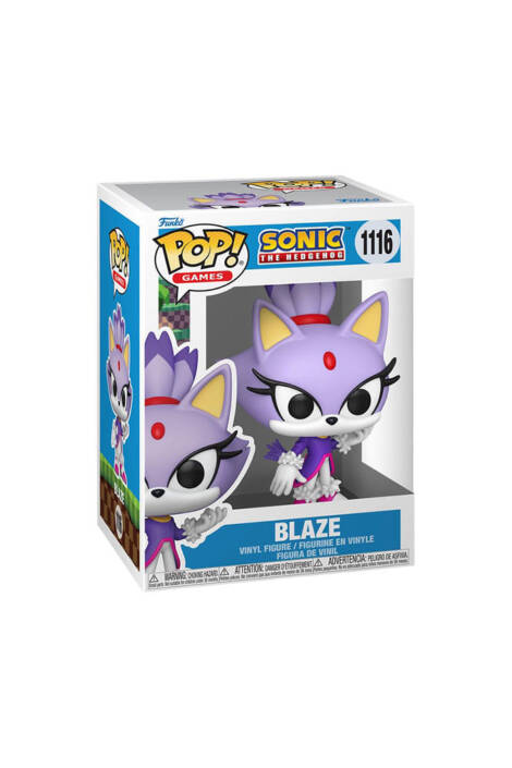 PREORDINE Sonic the Hedgehog POP! Games 1116 Vinyl Figure Blaze 9 cm