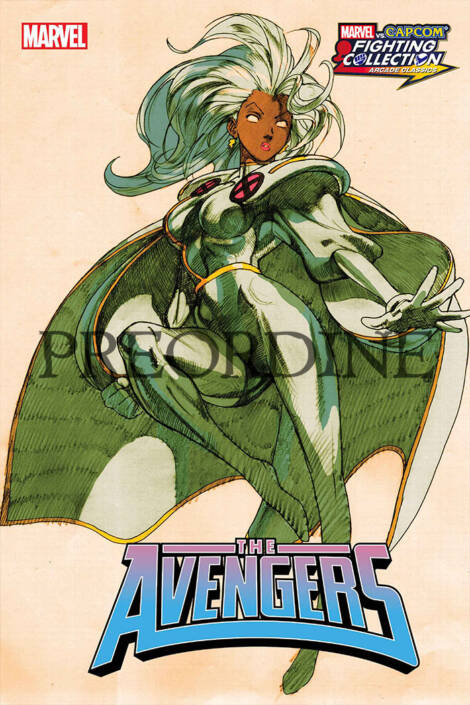 PREORDINE Avengers #187 (25) - Vs. Capcom Variant: Tempesta