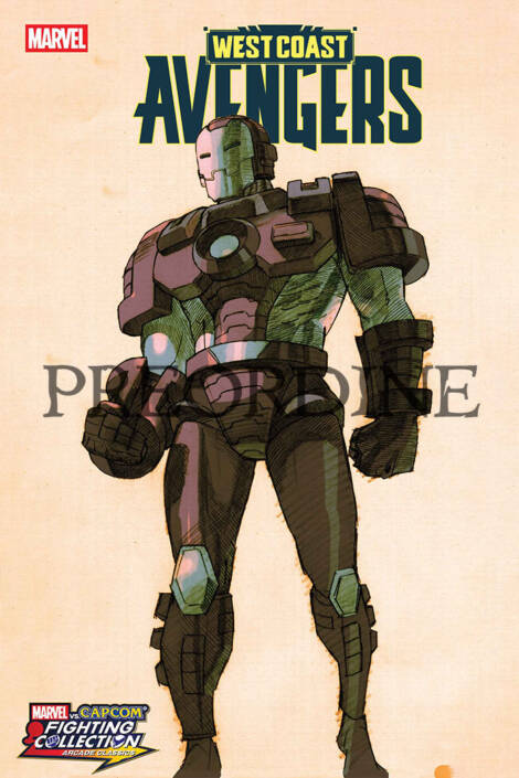 PREORDINE Avengers #189 (27) - Vs. Capcom Variant: War Machine