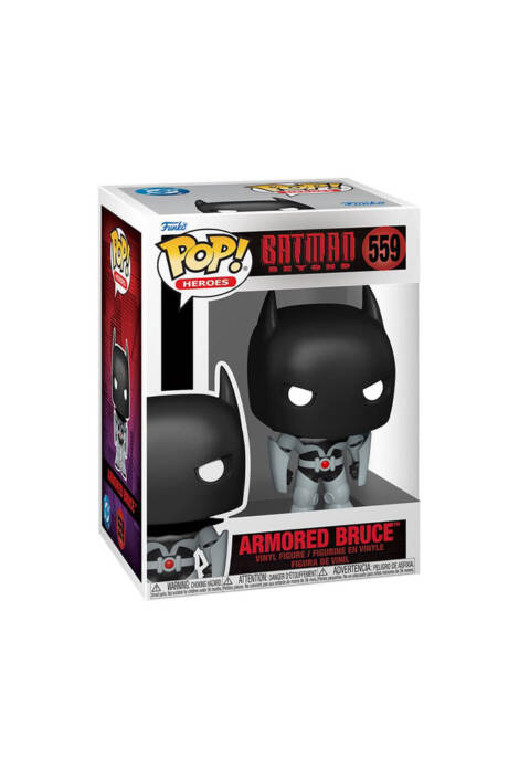 PREORDINE Batman Beyond POP! Heroes 559 Vinyl Figure Armored Bruce 9 cm