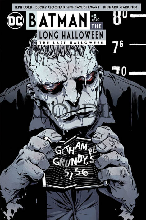 PREORDINE Batman - L'ultimo Halloween #8 - Variant edition