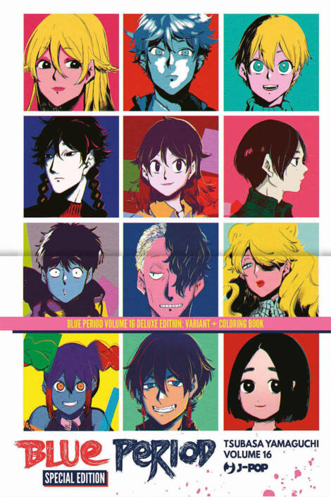 Blue Period 16 - Variant edition + Coloring book
