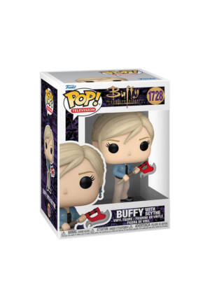 PREORDINE Buffy the Vampire Slayer POP! Television 1728 Vinyl Figure Buffy with Scythe 9 cm