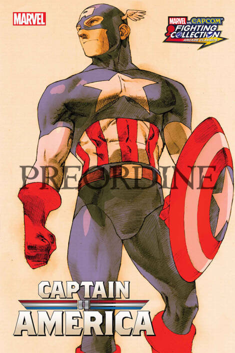 PREORDINE Capitan America #187 (20) - Vs. Capcom Variant: Capitan America
