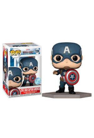 Captain America: Civil war POP! 1200 Vinyl Figure Civil war: Captain America 9 cm - Special edition
