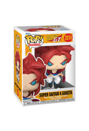 PREORDINE Dragon Ball GT POP! Animation 2074 Vinyl Figure Super Saiyan 4 Gogeta 9 cm