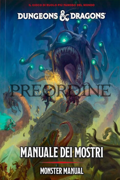 PREORDINE Dungeon & dragons 5.0 - Manuale dei mostri: Monster Manual 2024 [ITA]