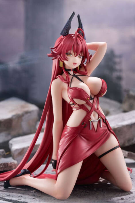 PREORDER- Goddess of Victory: Nikke PVC Statue Red Hood: Nonsense Red Noodle Stopper 12 cm Furyu