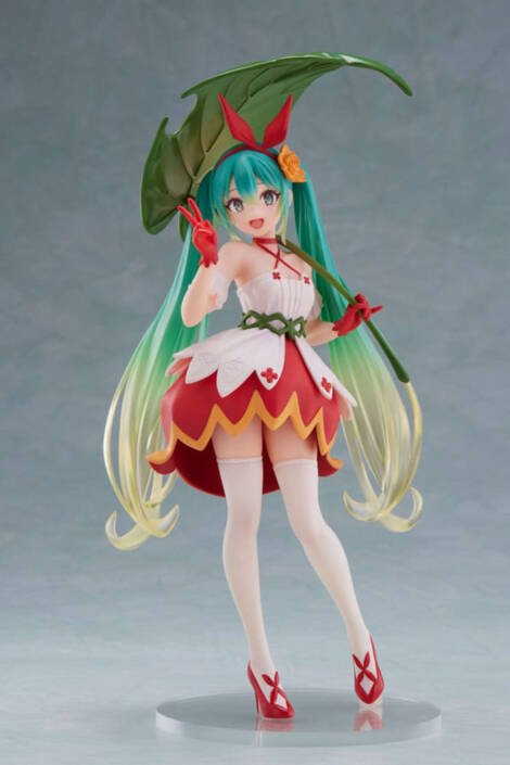 PREORDER- Hatsune Miku PVC Statue Hatsune Miku Wonderland Thumbelina 18 cm Taito