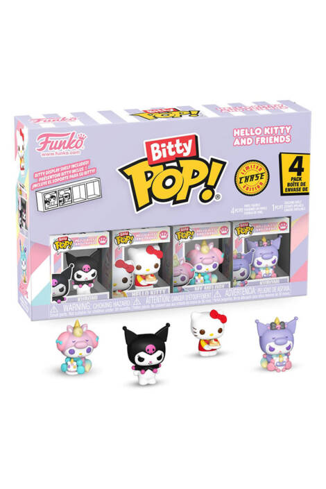 Hello Kitty and friends Bitty POP! Vinyl Figures 4-Pack Series 3 2 cm