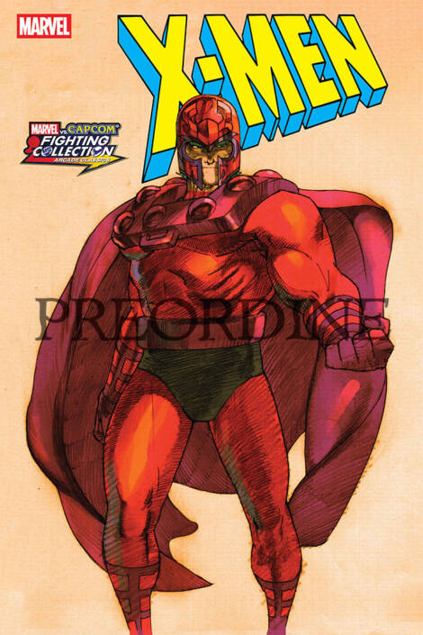 PREORDINE Immortal X-men #40 (Eccezionali X-men 11) - Vs. Capcom Variant: Magneto