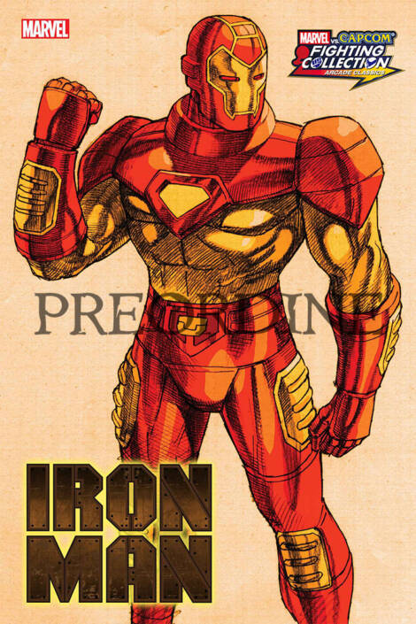 PREORDINE Iron man #146 (11) - Vs. Capcom Variant: Iron man