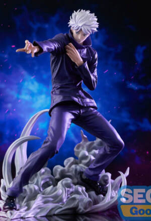 PREORDER- Jujutsu Kaisen PVC Statue Satoru Gojo Hollow Purple (Kyoshiki Murasaki) Luminasta 21 cm Sega
