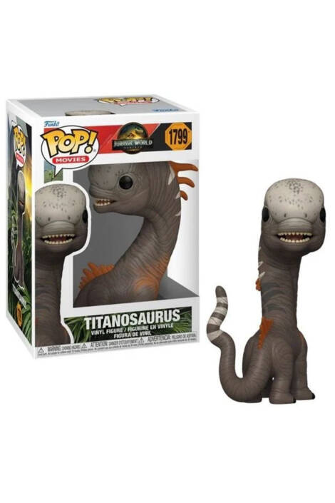 Jurassic World: Rebirth POP! Movies 1799 Vinyl Figure Titanosaurus 9 cm