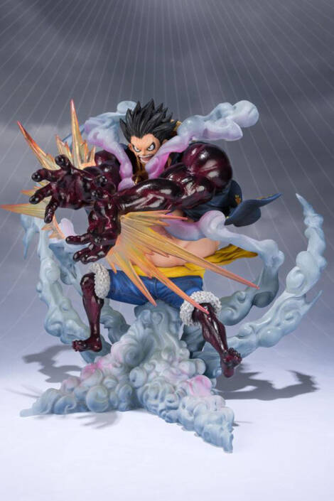 PREORDER - One Piece PVC Statue Monkey D. Luffy Gear 4 Leo Bazooka Reissue 18 cm FiguartsZERO