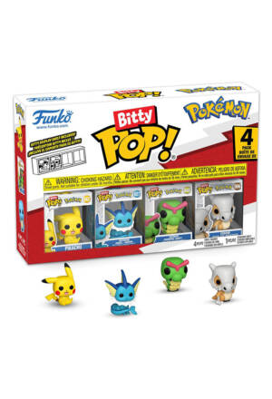 Pokemon Bitty POP! Vinyl Figures 4-Pack Series 1 2 cm
