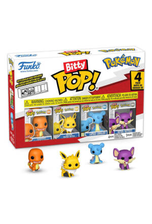 Pokemon Bitty POP! Vinyl Figures 4-Pack Series 2 2 cm