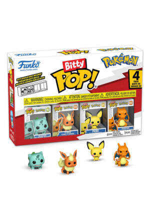Pokemon Bitty POP! Vinyl Figures 4-Pack Series 3 2 cm