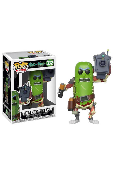 Rick and Morty POP! Animation 332 Vinyl Figure Pickle Rick (with laser) 9 cm