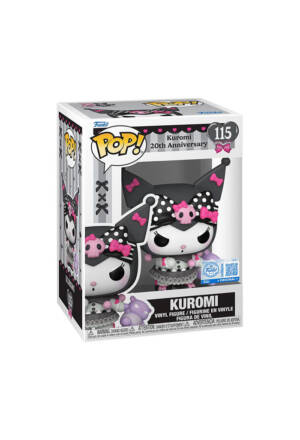 PREORDINE Kuromi 20th Anniversary POP! 115 Vinyl Figure Kuromi 9 cm - Special edition
