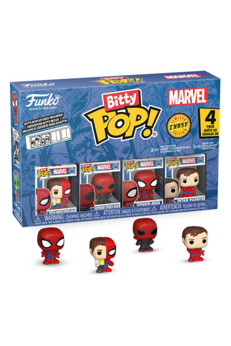 Spider-man Bitty POP! Vinyl Figures 4-Pack Series 4 2 cm
