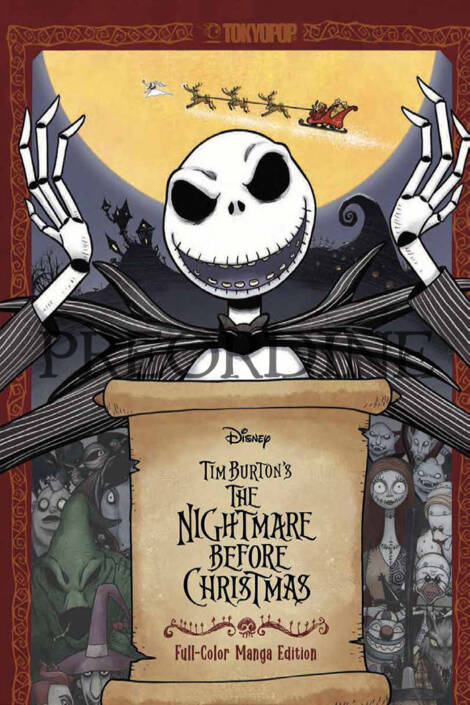 PREORDINE The nightmare before christmas: Il manga - Colored edition
