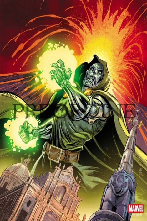 PREORDINE Un mondo sotto Destino #6 - Panini Doomination Variant Lelio Bonaccorso / Catania