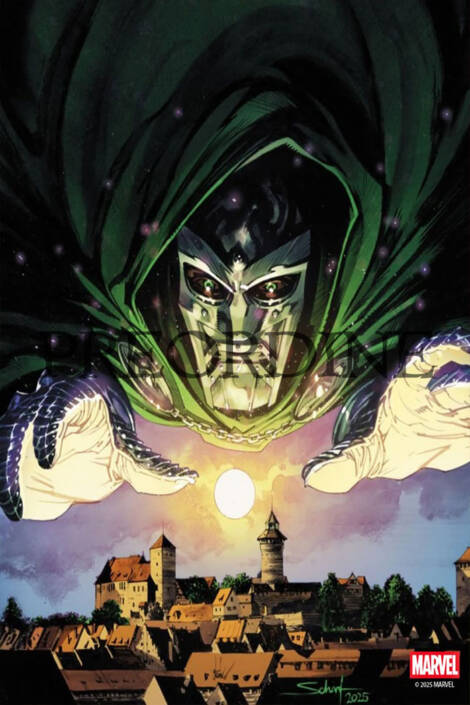 PREORDINE Un mondo sotto Destino #7 - Panini Doomination Variant Jonas Scharf / Norimberga