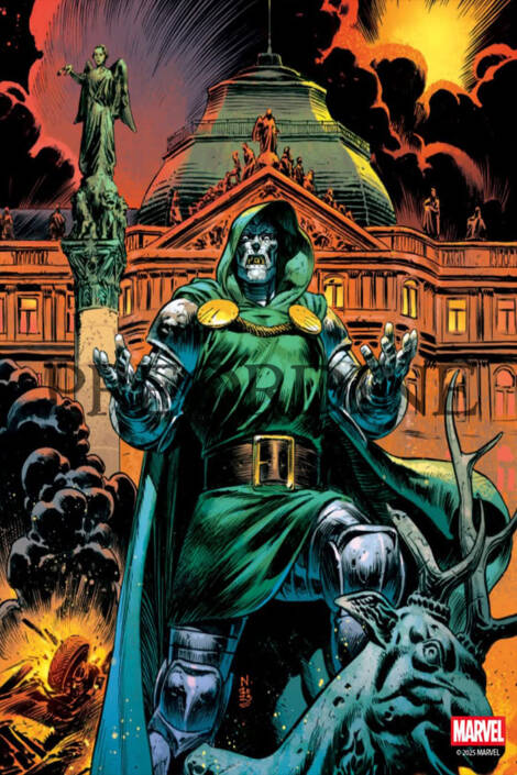 PREORDINE Un mondo sotto Destino #8 - Panini Doomination Variant Nic Klein / Stoccarda