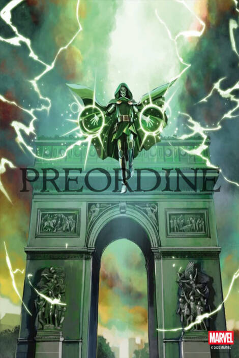 PREORDINE Un mondo sotto Destino #9 - Panini Doomination Variant Stéphanie Hans / Parigi